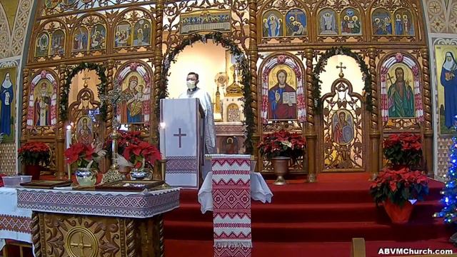 Середа 27 грудня Св. Ап. і Первомученика Стефана 9:00 Служба Божа смотреть онлайн