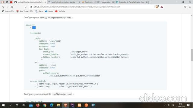 4.Symfony ApiRest - Jwt Autenticación смотреть онлайн