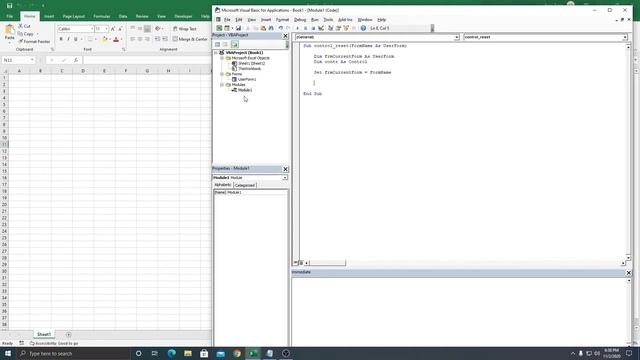 Excel VBA How to Get the Name of Active UserForm and loop on each controls | Ep 1 смотреть онлайн