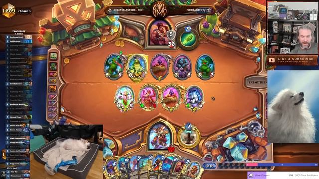 (Hearthstone) Highlander Showdown - Shaman VS Druid смотреть онлайн