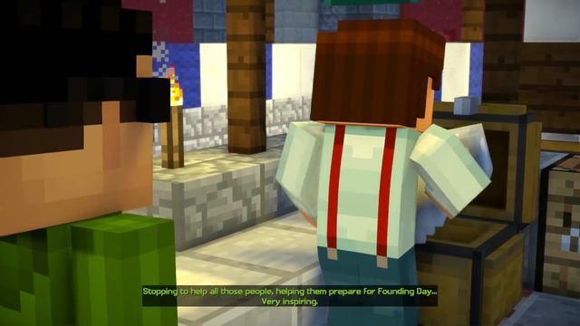 Minecraft: Story Mode - Cake Vs Pumpkin Pie - Season 2 - Episode 1 (2) смотреть онлайн