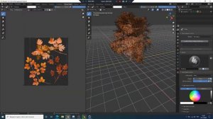 Создание дерева в Blender с помощью плагина Sampling Tree