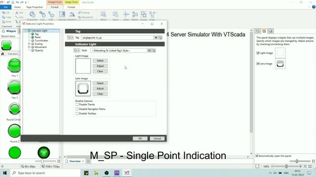 IEC 60870-5-104 RTU IED Server Simulator With VTScada HMI смотреть онлайн