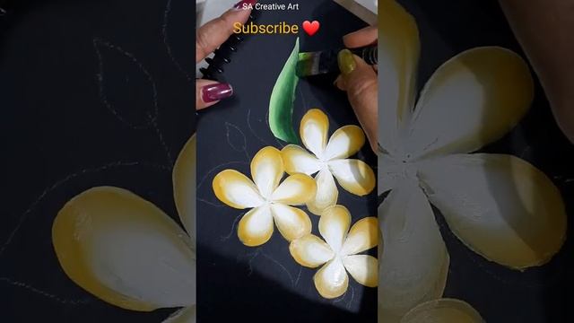 Amazing One Stroke ? Flowers ? Painting ll Acrylic Painting #shorts #youtubeshorts #trending смотреть онлайн