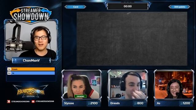 Streamer Showdown #49 Hearthstone Battlegrounds Game Show (Slysssa, Dreads, Jia, & ChanmanV ) смотреть онлайн