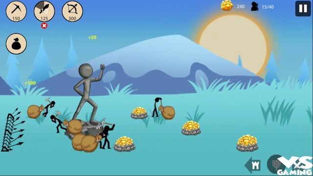 STICKMAN MODERN TOTAL WAR - Walkthrough Gameplay - New Stick War Game 2022 (iOS Android) смотреть онлайн