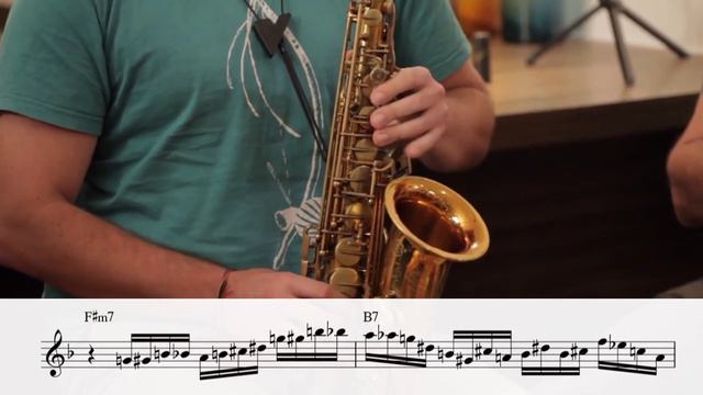 All The Things You Are - Idriss Boudrioua, Baptiste Herbin, Nelson Faria Solo Transcription (Eb). смотреть онлайн