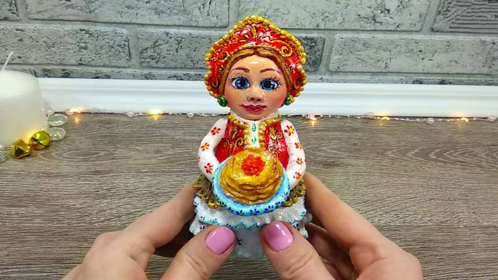 Куколка на Масленицу. Поделки. DIY. смотреть онлайн