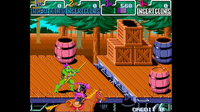 TMNT: Turtles In Time [Arcade] - Donatello 1CC