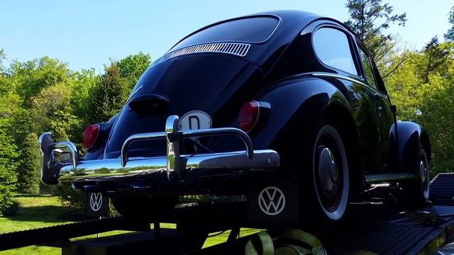Classic VW BuGs Saying goodbye to another Beetle 1966 Black Sedan Consignment Sale смотреть онлайн