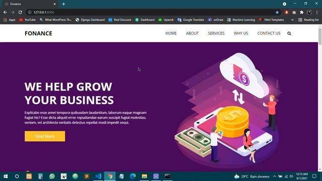 Basic Business Django Project | Python Django Project | Konsole Coder смотреть онлайн