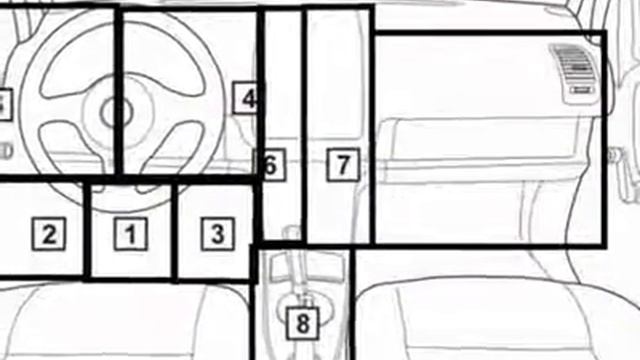 Mazda 323f 1994 01 1998 01 Diagnostic Obd Port Connector Socket Location Obd2 Dlc Data Link 856 смотреть онлайн