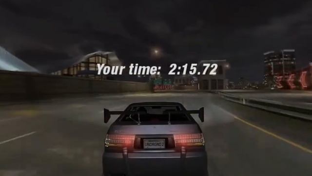 NFSU2 Outer Ring 2 Laps in 2.15.72 using Toyota Corolla 328 kW\388 Nm including Dyno Setup смотреть онлайн