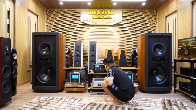 test loa tannoy kingdom 18 bas 50cm cùng bộ Mcintosh MA901 pre C2700.liên Hệ 0914882012 смотреть онлайн