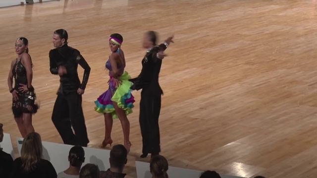 WDSF 2015 | Yury Simachev - Anastasia Klokotova | Samba 1/4