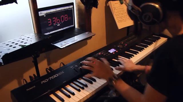 Metallica - Battery | Vkgoeswild piano cover (version 2) смотреть онлайн