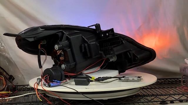 CrazyTheGod Sunny N17 14-20 Sedan 4D Guide LED Angel-Eye Projector Headlight Black for NISSAN смотреть онлайн