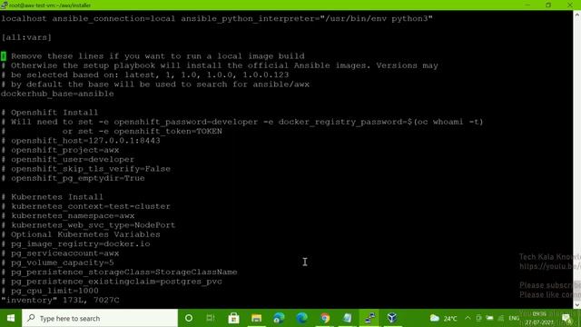 How To Install Ansible AWX On Redhat/centos 7/8 | AWX Installation
