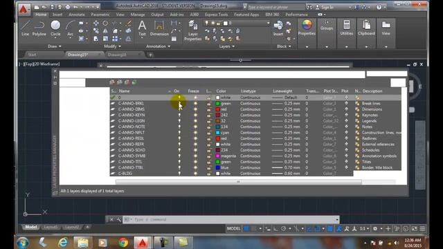 AutoCAD I  05-30 Copying Layers And Linetypes