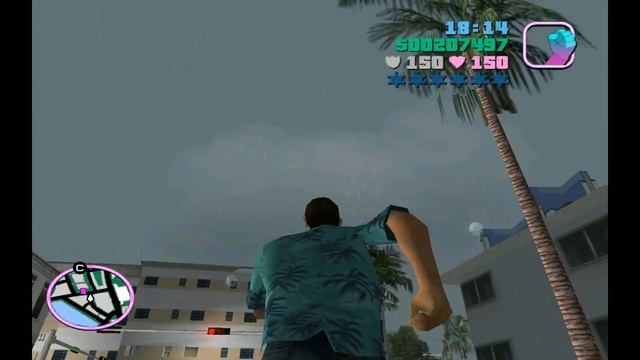 GTA Vice City (100%) - Бег зайца через поля смотреть онлайн