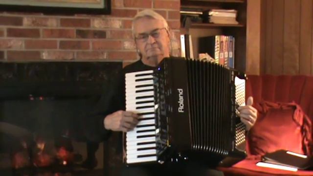 White Christmas - Roland FR3x Accordion смотреть онлайн