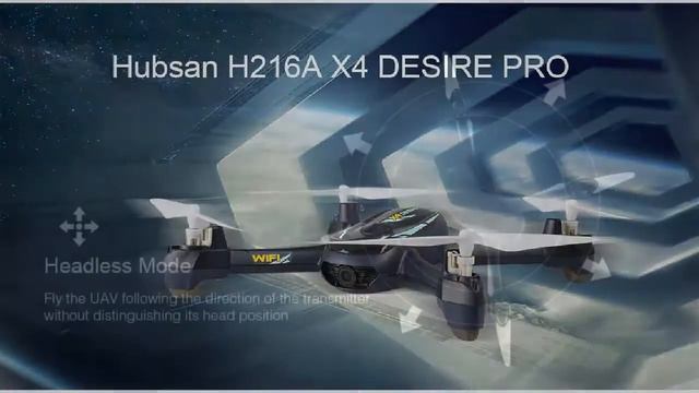 Hubsan H216A X4 DESIRE PRO RC Drone 1080P WiFi Camera смотреть онлайн
