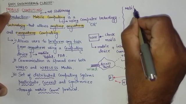 L1: Introduction to Mobile Computing | Definition with Examples | Mobile Computing Lectures смотреть онлайн