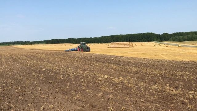 Демонстрация трактора Fendt в СПК им. Деньщикова смотреть онлайн