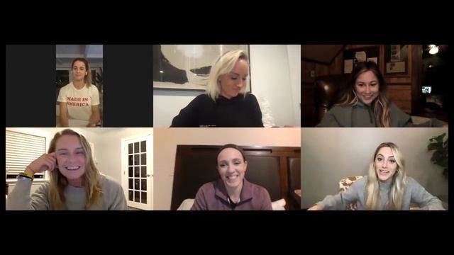 2008 OLYMPIC TEAM REUNION | Most Likely To Game | Nastia Liukin смотреть онлайн