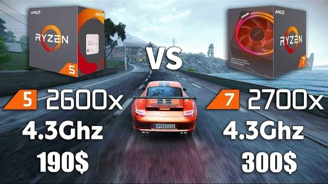 Ryzen 5 2600x Vs Ryzen 7 2700x Test In 8 Games