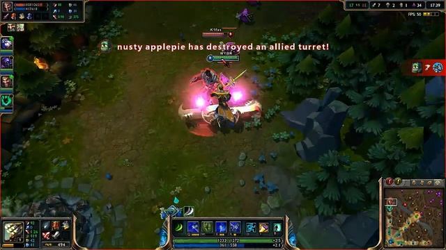 Axion играет в LOL №1| Master Yi - не неожиданный конец смотреть онлайн