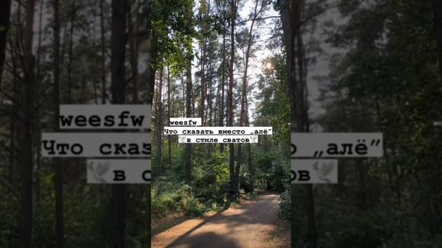 Что сказать вместо "алло" #актив #сваты #тикток (видео не моё!) смотреть онлайн
