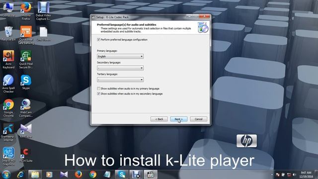 How to install k lite Player смотреть онлайн