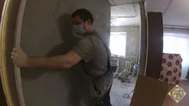 Как быстро сделать ремонт стены смотреть онлайн