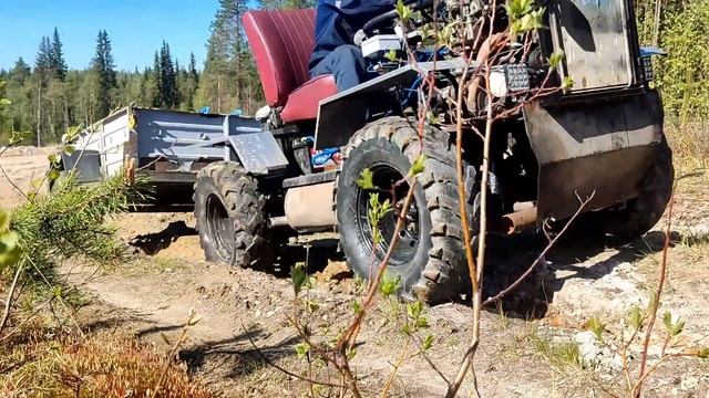 самодельный минитрактор смотреть онлайн