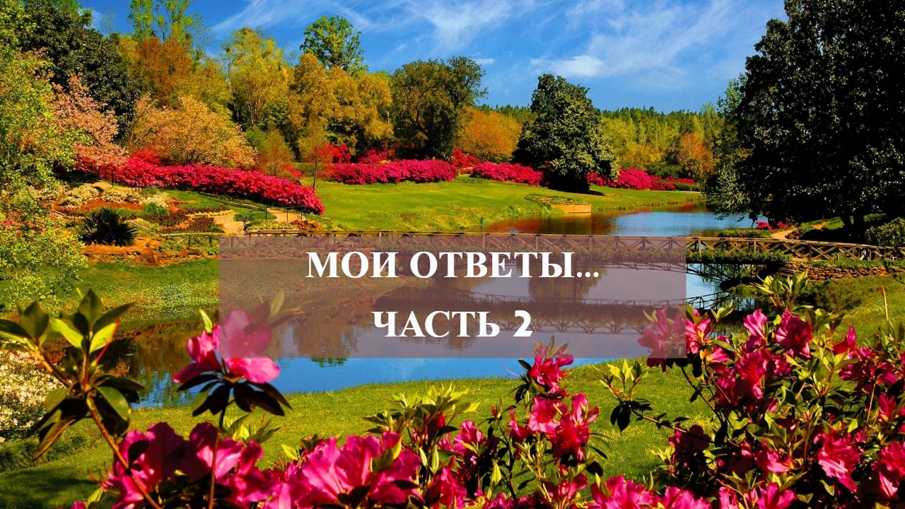Мои ответы вам...часть 2.mp4 смотреть онлайн