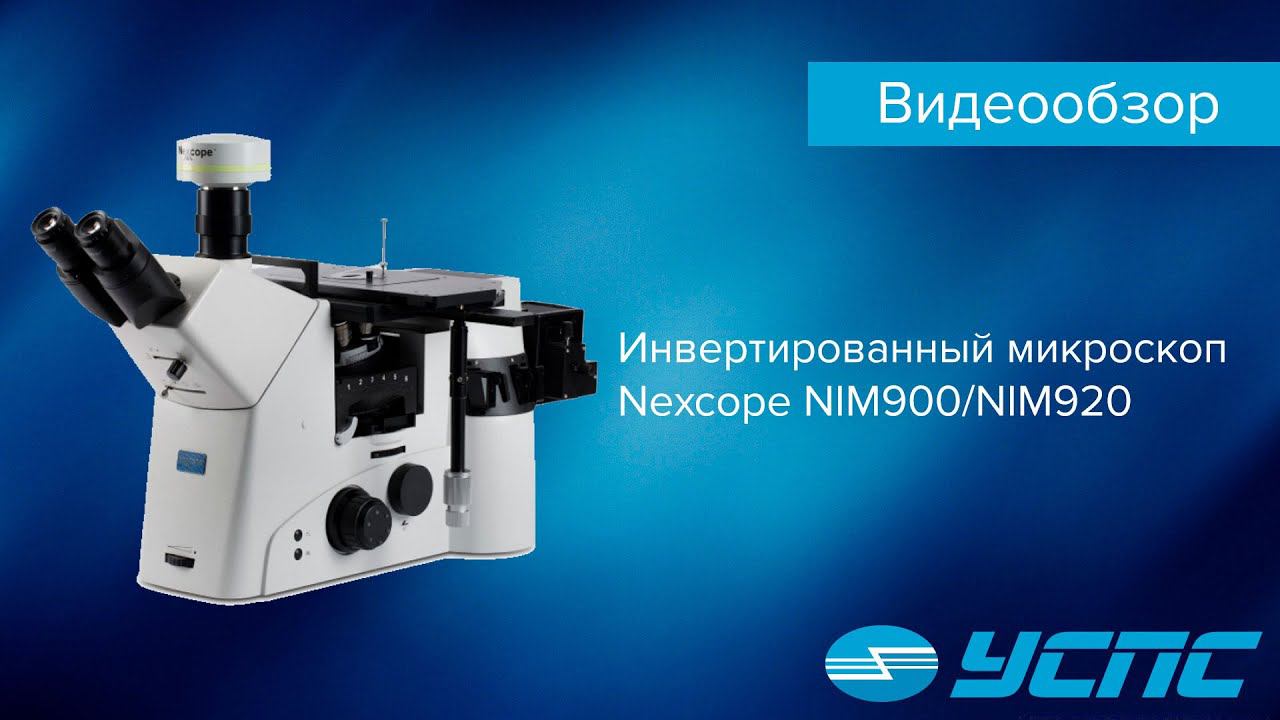 Обзор инвертированного микроскопа Nexcope NIM920