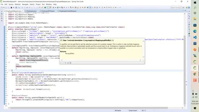 Spring Boot MapStruct Lombok and Maven смотреть онлайн