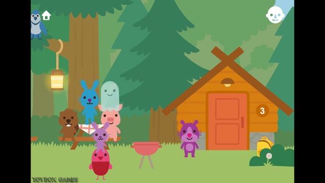 Sago Mini World Camping Kids Games Playthrough