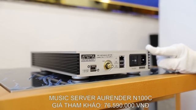 Hi-end Aurender N100C - Music Server đẳng cấp hàng đầu thế giới смотреть онлайн