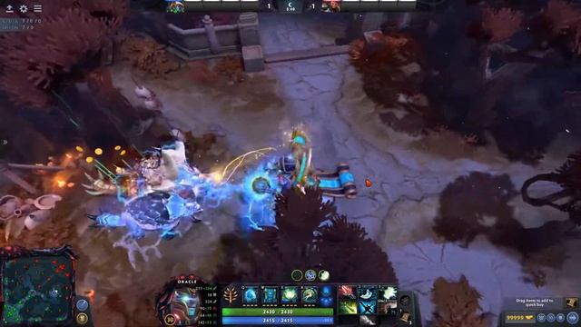 DOTA 2 Oracle Immortal Mix Set Sagas of the Cymurrin Sage + Alluvion Prophecy смотреть онлайн