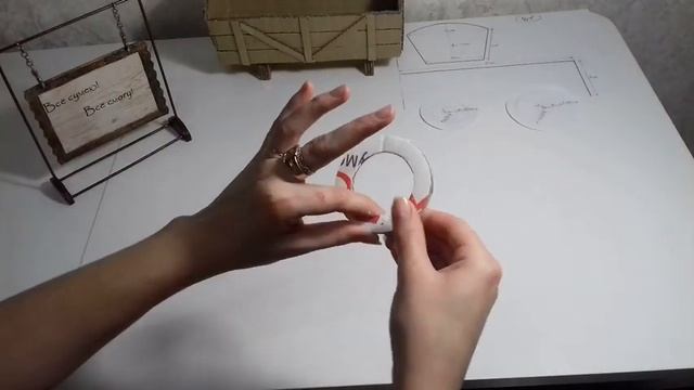 Повозка (телега) из картона своими руками. Повозка с цветами. смотреть онлайн