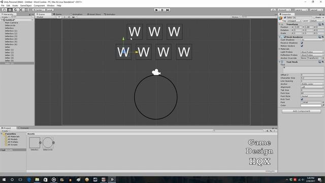 Unity 5 - How to Make a Game Like Word Cookie - 01 смотреть онлайн