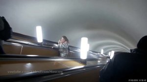 метро Лубянка (вход на станцию) // 27 февраля 2019