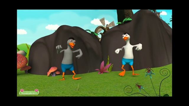 ДВА ГУСЯ ПЕСНЯ ДЛЯ ДЕТЕЙ смотреть онлайн