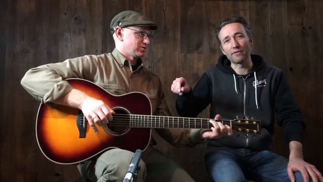 Yamaha LS-TA (TransAcoustic) with Sunburst Finish смотреть онлайн