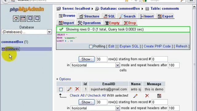 php Tutorials in Tamil Comment Box part -6 смотреть онлайн