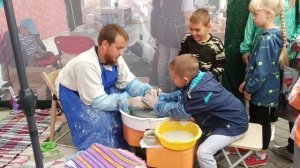 Как делают глиняную посуду.Народные ремесла.День города