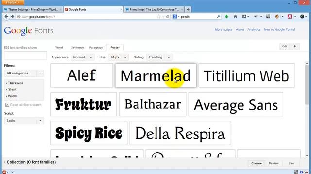 PrimaShop (WooCommerce) - Working With Google Fonts смотреть онлайн