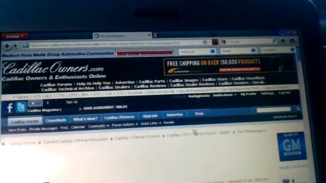 Cadillac Forum Load Issues 1...